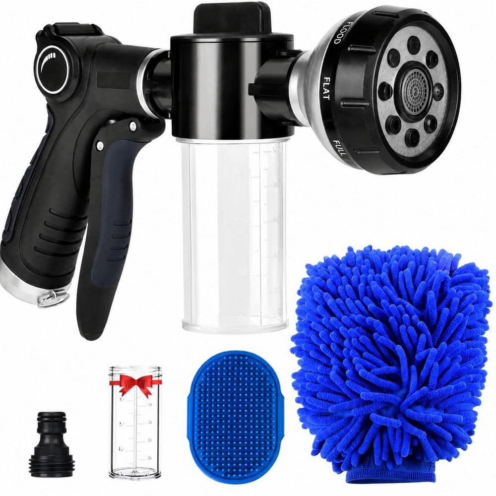 MISOPILY Sprayer with Soap Dispenser, Includes Pet Rubber Comb