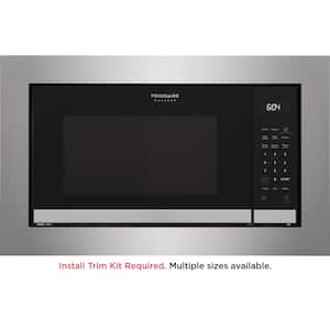 24 in. 2.2 cu ft Electric Built-In Microwave in Stainless Steel with Sensor Cook