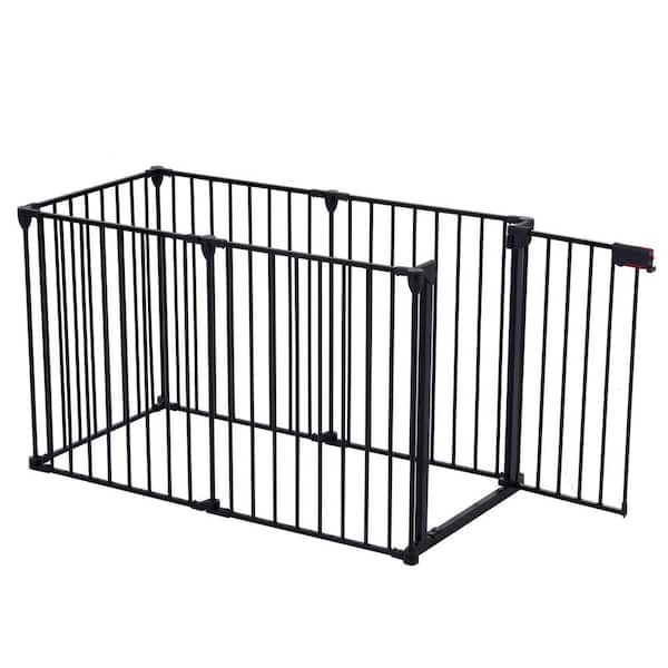 Wood stove/fireplace metal fence guard, baby safety - general for