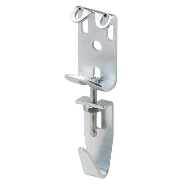 Prime-Line 2-7/8 in. to 3-11/16 in. Steel Zinc Plated Finish Picture and Mirror Hanger Assembly (2-pack)