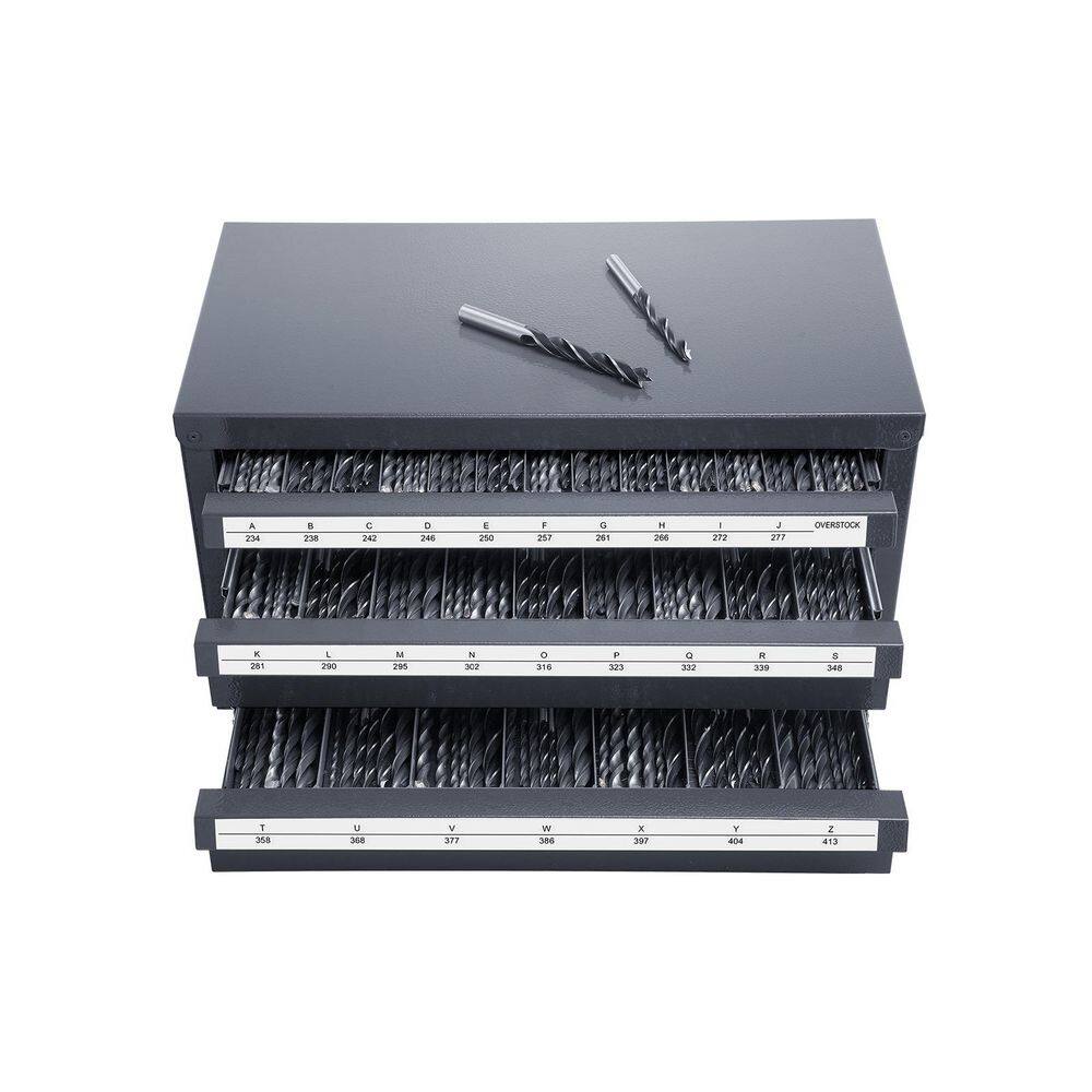 14.76 in. Tool Storage Bin Drill Bit Dispenser 7.87 in.W x 7.87 in.H Cabinet 3-Drawer Drill Bit Organizer Cabinet price history on PriceWatchPro