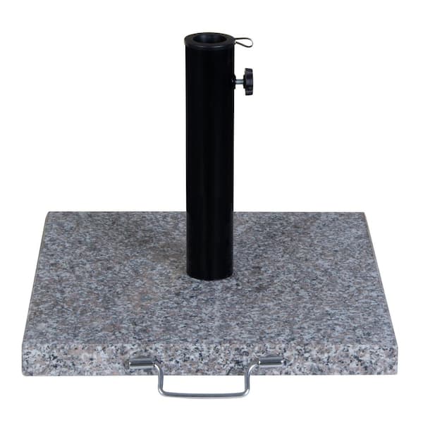 SHADEFACTORY 42 lbs. Granite Patio Umbrella Base in Gray