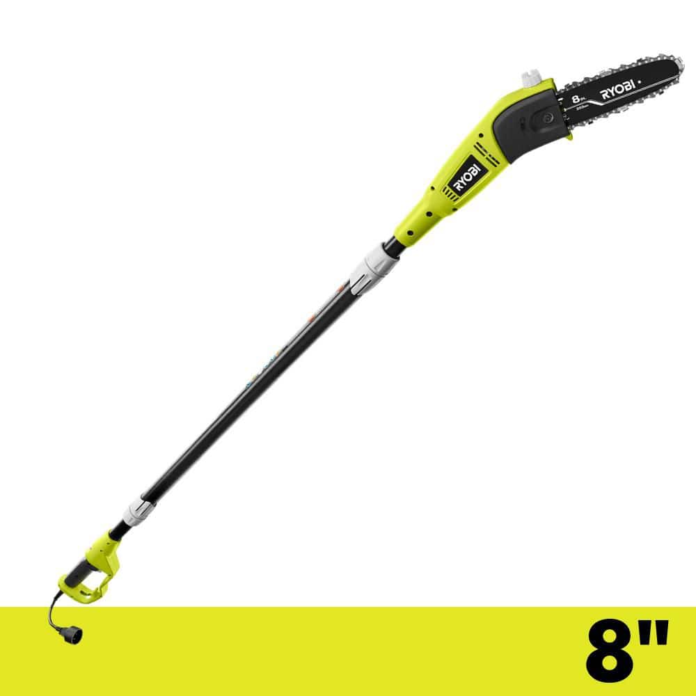 RYOBI 8 in. 6 Amp Pole Saw RY43160A - The Home Depot