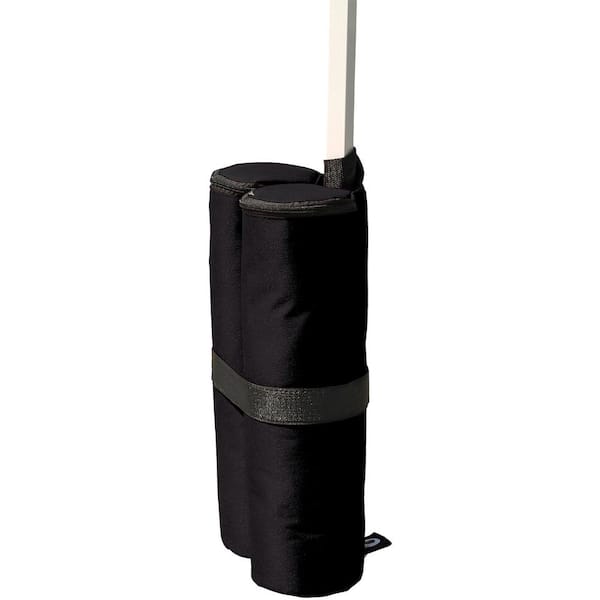 ShelterLogic Canopy Anchor Bag (4-Pack) with Durable Fabric, Dual Cylinder Design, and Industrial-Grade Zipper