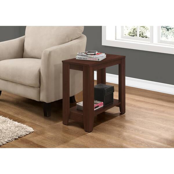 Accent Table with Red Tone HD3148 - The Home Depot