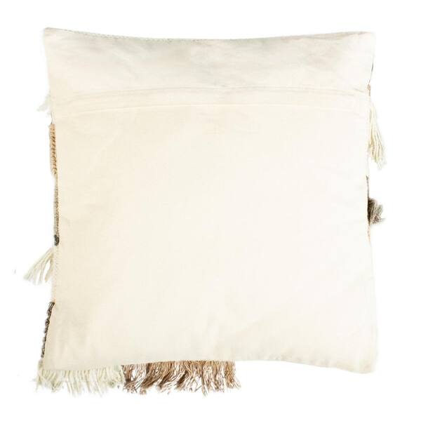 gray and ivory throw pillows
