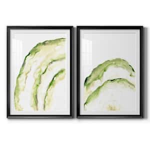 Lichen Halo I by Wexford Homes 2-Pieces Framed Abstract Paper Art Print 30.5 in. x 42.5 in.