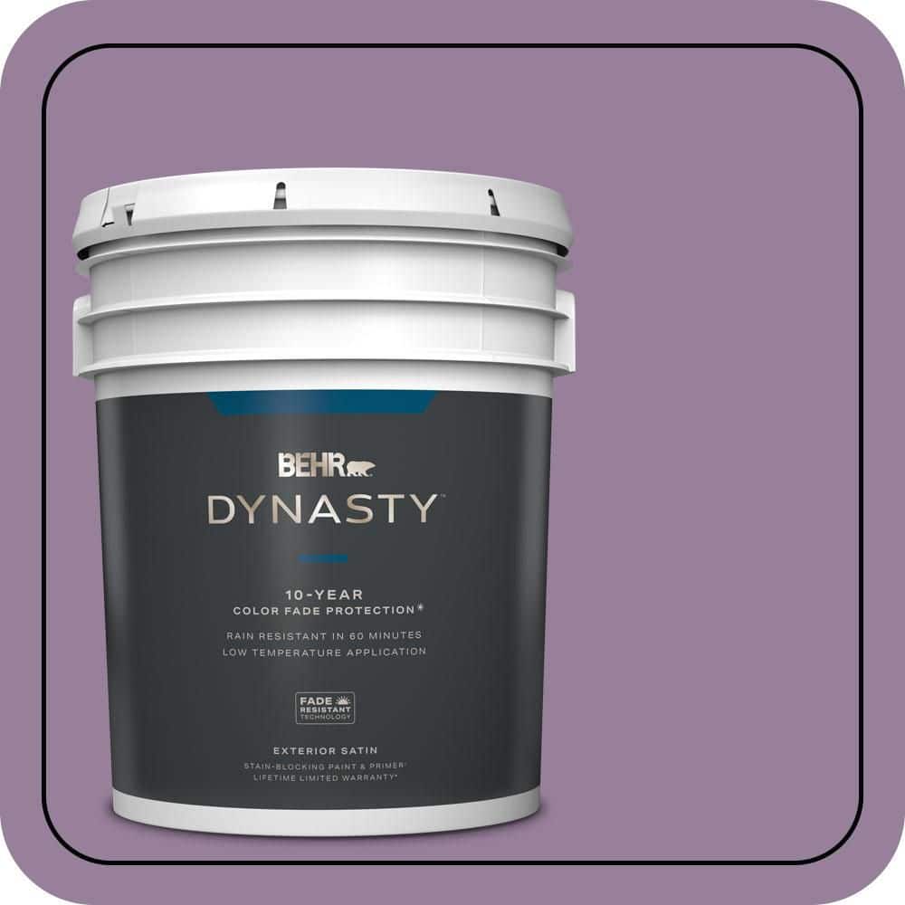 5 gal. #670D-6 Mixed Berries Satin Enamel Exterior Stain-Blocking Paint & Primer price history on PriceWatchPro