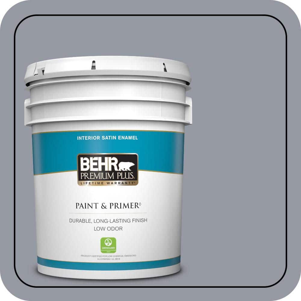5 gal. #N540-4 Silhouette Satin Enamel Low Odor Interior Paint & Primer price history on PriceWatchPro