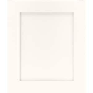 Cottage 14.5 in. W x 0.75 in. D x 14.5 in. H in White Cabinet Door Sample