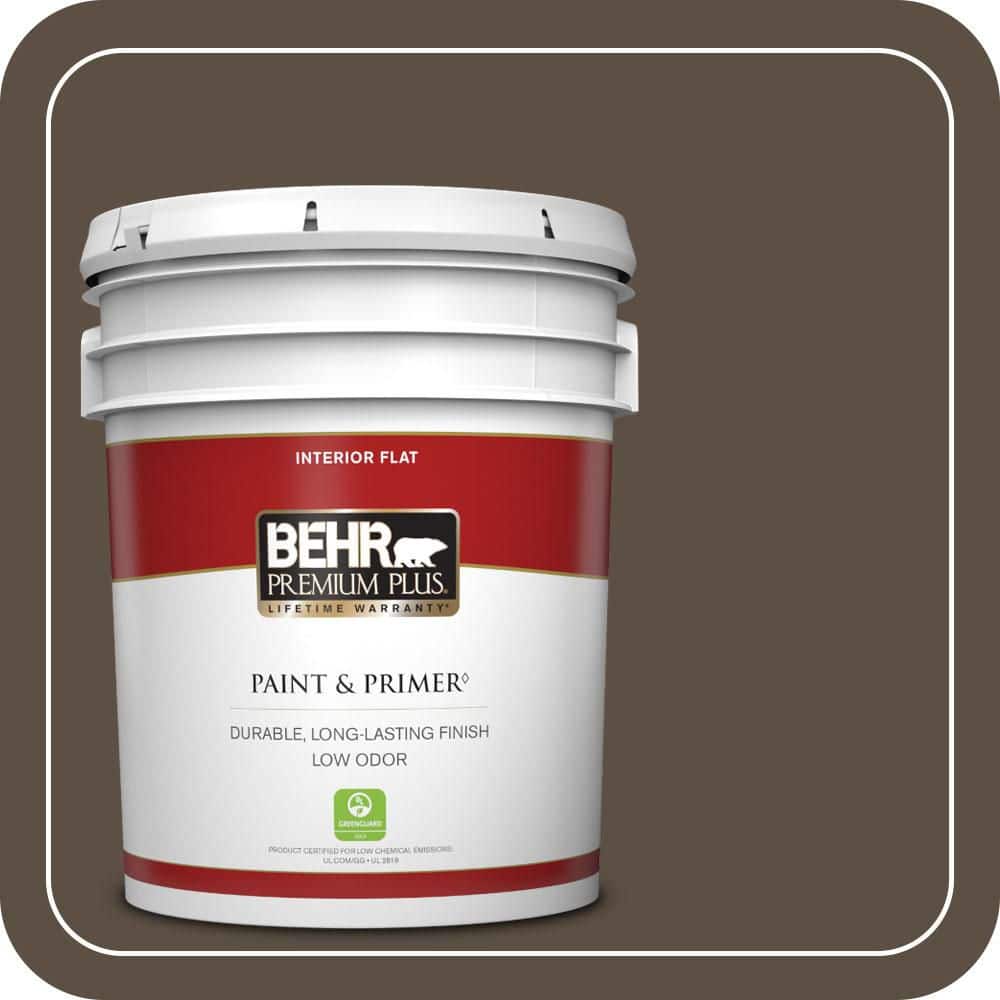 5 gal. #S-H-710 Dried Leaf Flat Low Odor Interior Paint & Primer price history on PriceWatchPro