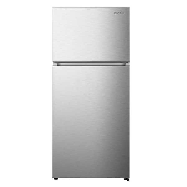 こ*ん様 VIST 158cm Vissani 18.1 cu. ft. Top Freezer Refrigerator in Fingerprint