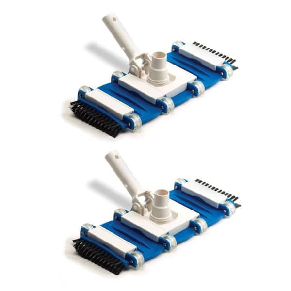 Swimline Hydrotools Swimming Pool Flexible Weighted Vacuum Head with Brushes