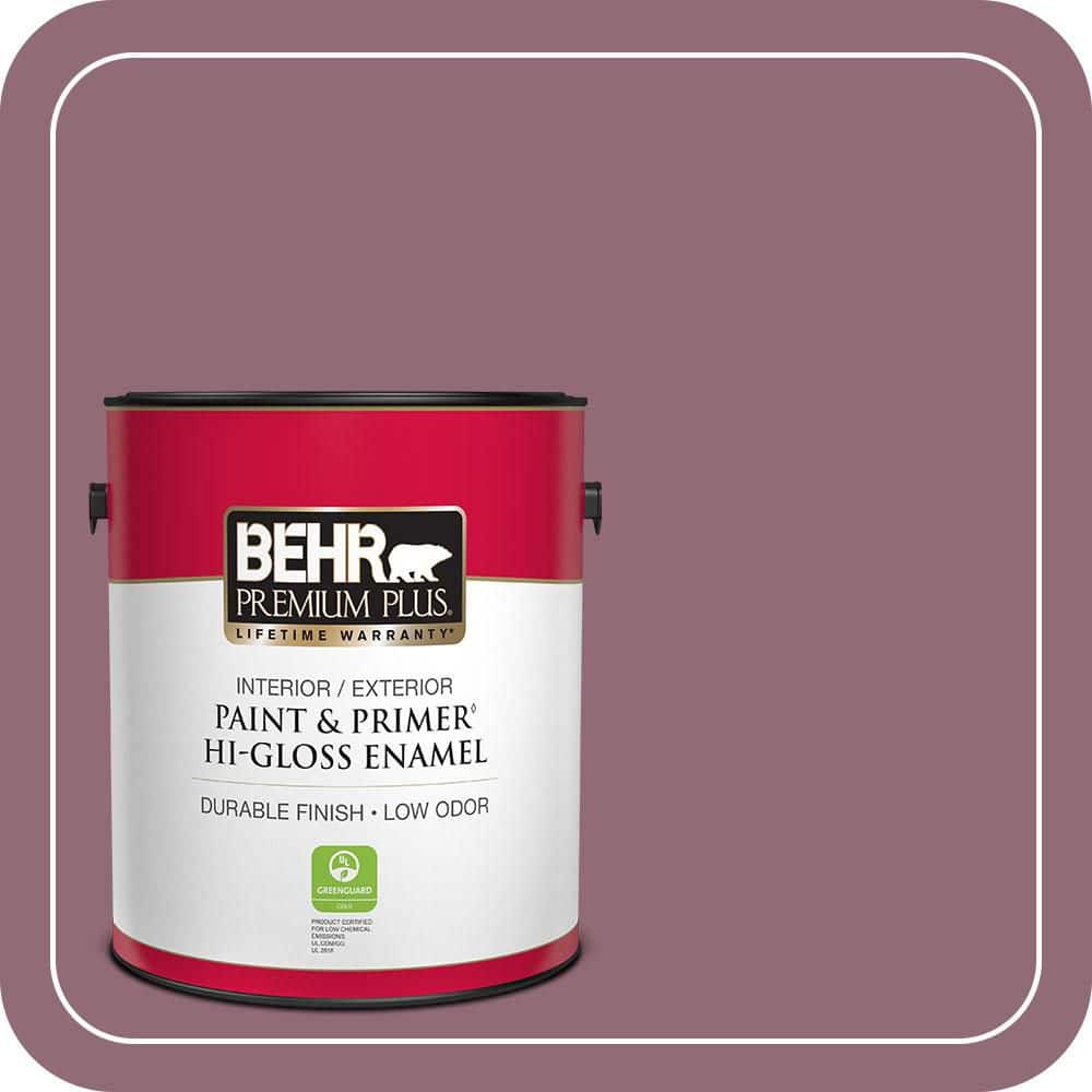 1 gal. #S120-6 Full Glass Hi-Gloss Enamel Interior/Exterior Paint & Primer price history on PriceWatchPro