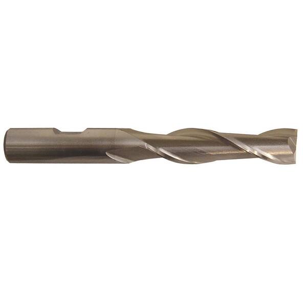 Drill America 1/4 in. High Speed Steel End Mill Specialty Bit with 