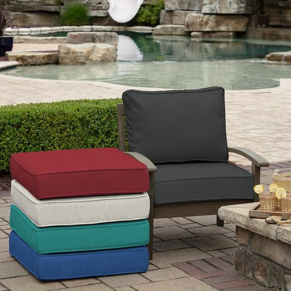 Humble + Haute Indoor/Outdoor Deep Seating Sofa Cushion Set - On