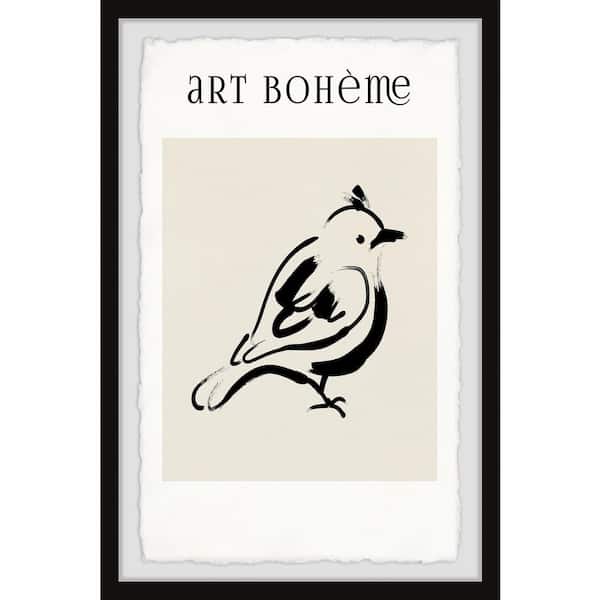 Unbranded "Baby Bird Fly" by Marmont Hill Framed Animal Art Print 12 in. x 8 in.