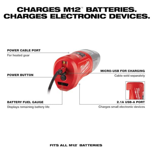 Milwaukee 48-59-1201 Compact Charger for sale online 