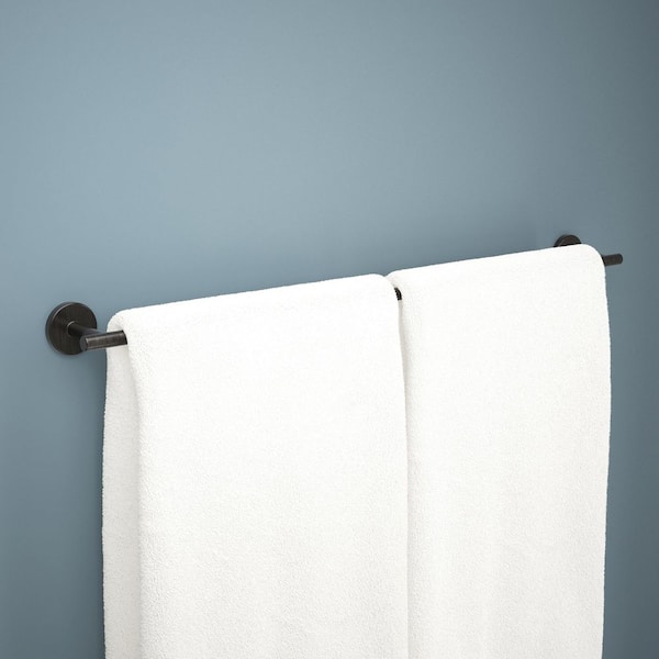 Trinsic 30 in. Wall Mount Towel Bar Bath Hardware Accessory in Venetian Bronze
