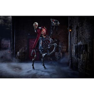 8.5 ft. Giant-Sized Animated LED Knight Dullahan