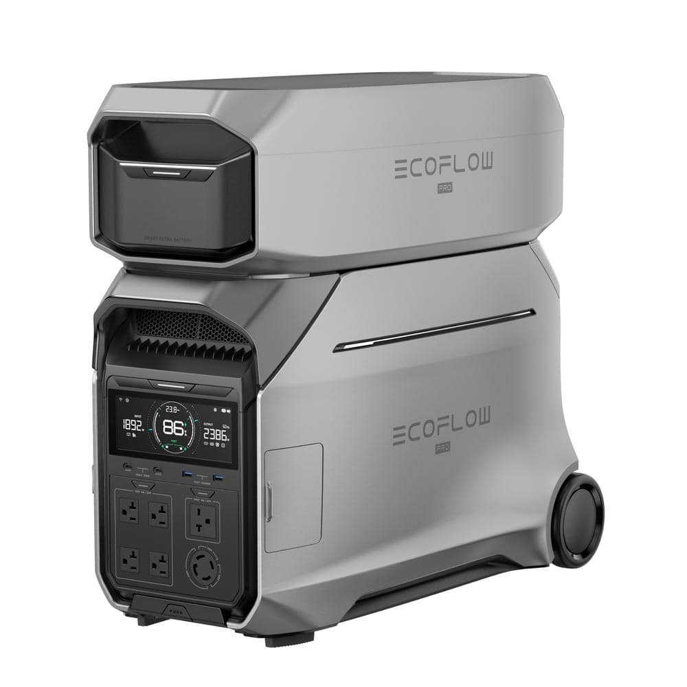 【新品・未開封】EcoFlow DELTA Pro エコフロー デルタプロ EcoFlow 8000Wh DELTA Pro 3 with Extra Battery, 4000W AC Output LFP