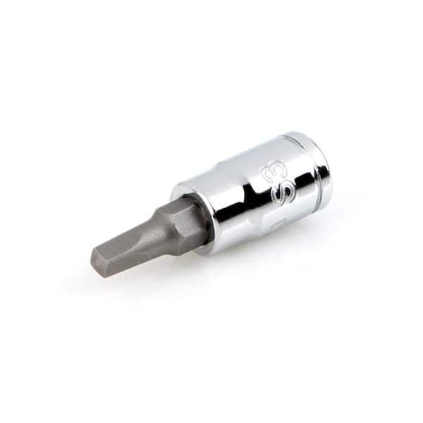 1/4 in. Drive x #3 Square Recess Bit Socket