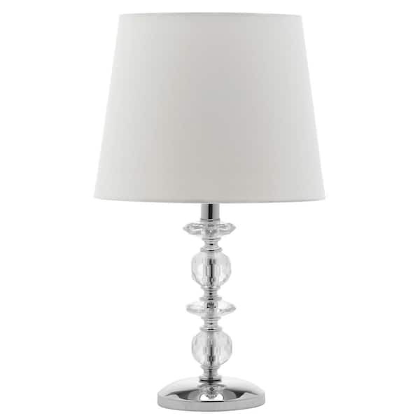 SAFAVIEH Derry 15 in. Clear Table Lamp