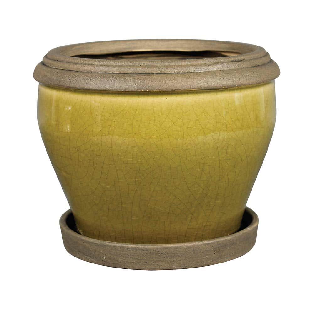 Moss Ceramic Planter