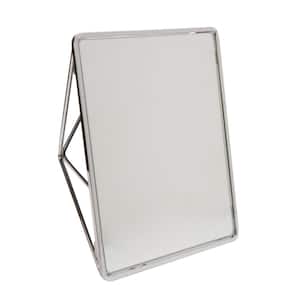7.4 in. x 2.95 in. Makeup Mirror in Chrome