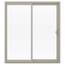 JELD-WEN 72 in. x 80 in. V-2500 Desert Sand Vinyl Left-Hand Full Lite ...