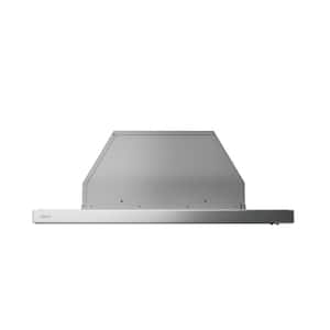 Pisa 30 in. 290 CFM Convertible Under Cabinet Range Hood with Light in Stainless Steel