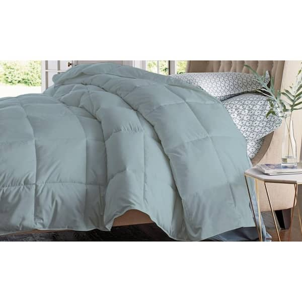 Luxury Home Overfilled Down Alternative Sky Blue Comforter