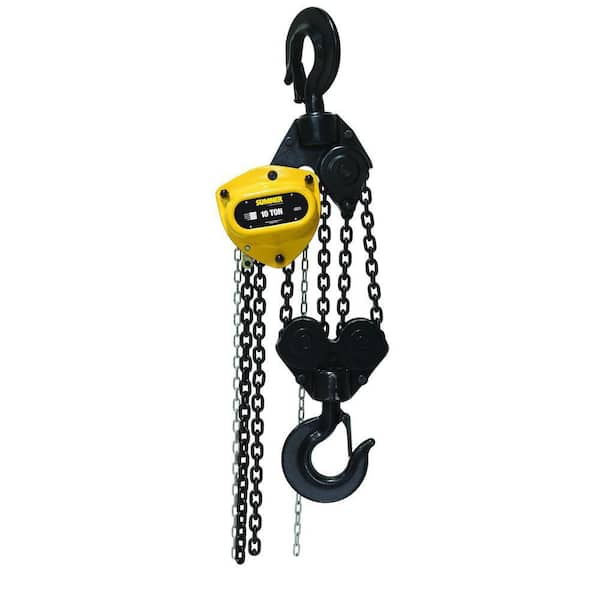 Southwire 10-Ton Chain Hoist with 30 ft. Chain Fall