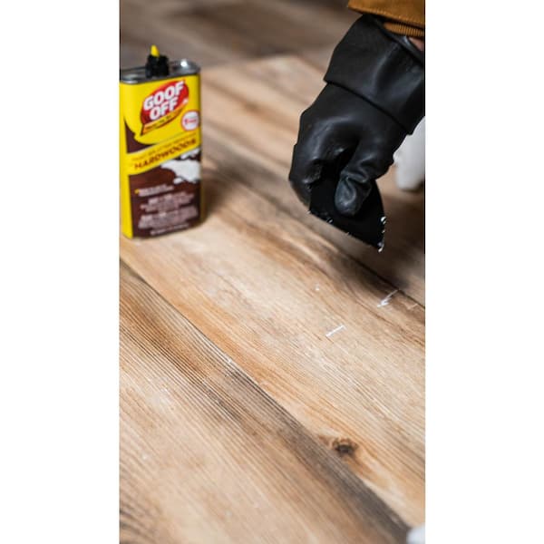Goof Off 12 Oz Paint Splatter Remover, How To Get Paint Overspray Off Hardwood Floors