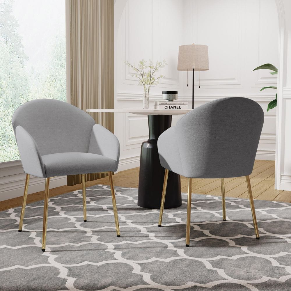 Outdoor Dining Chairs, Metal Frame, Modern Design for Patio, Garden, or Poo