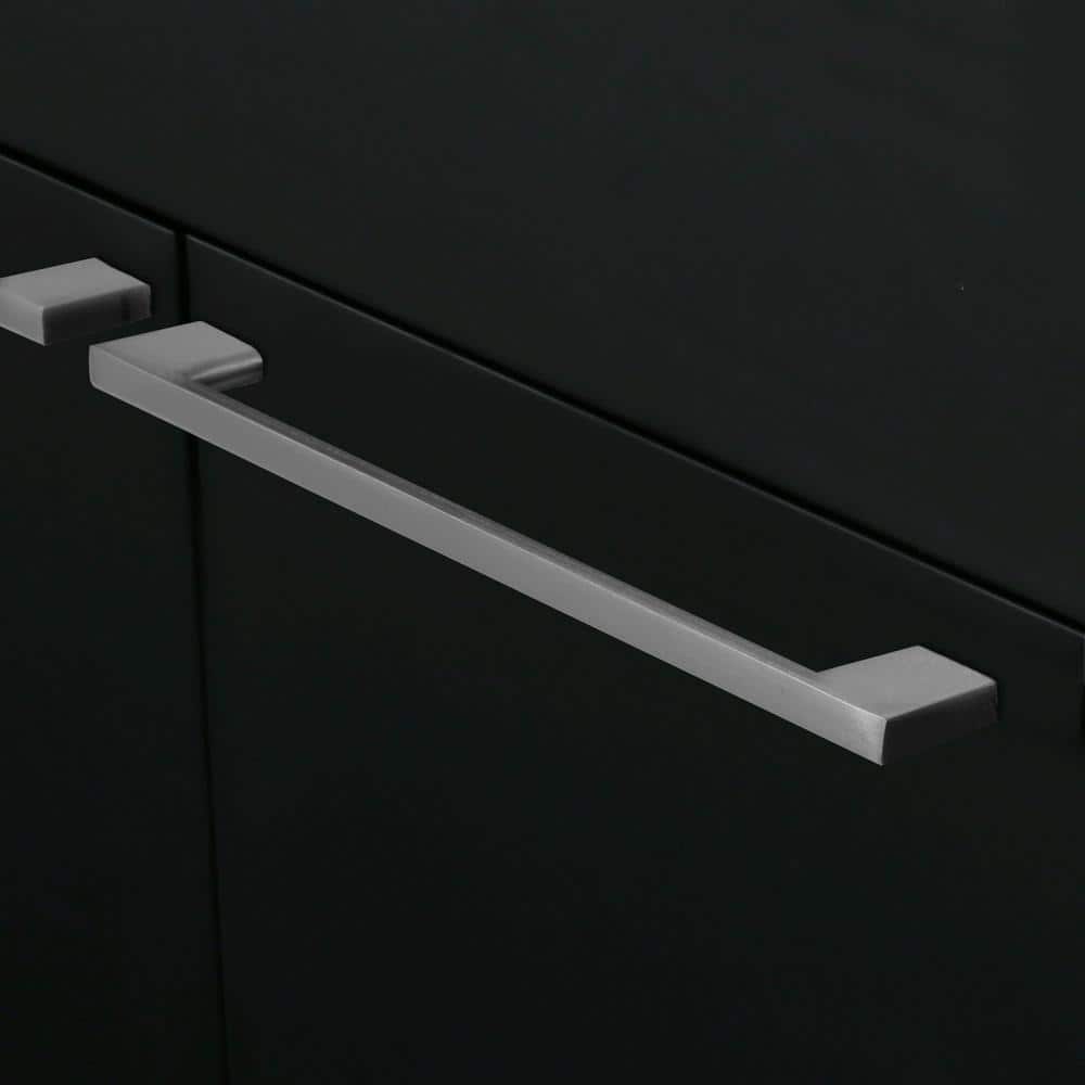 Black Stainless Steel Freestanding Laundry Sink with Faucet