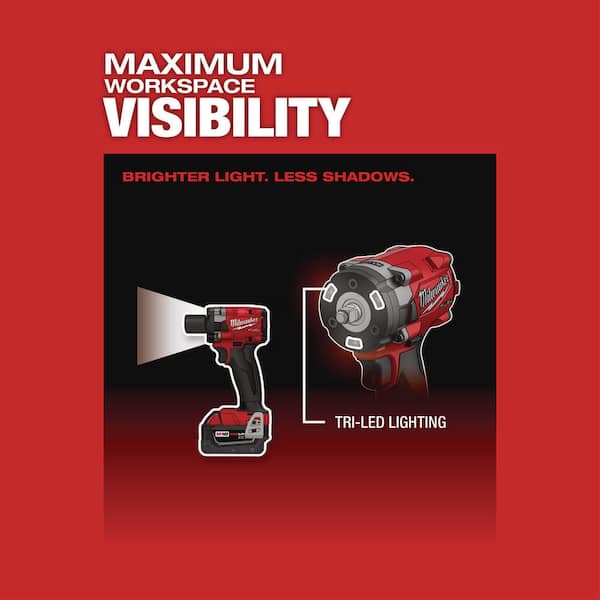 Milwaukee M18 FUEL 18-Volt Lithium-Ion Brushless Cordless 3/8 in