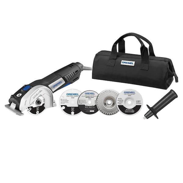 Dremel Ultra-Saw 7.5 Amp Corded Tool Kit with 4 Accessories and Storage Bag
