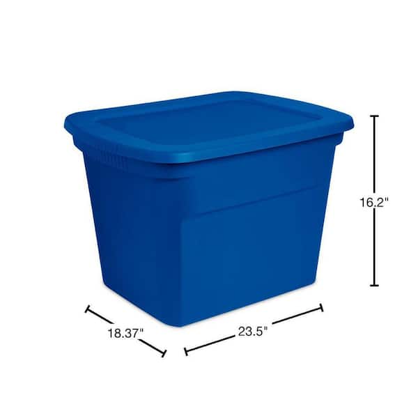 AVUX Stackable Storage Bin with Lid - A Green Colored 8.5 Gallon (32 l –  Avux Store
