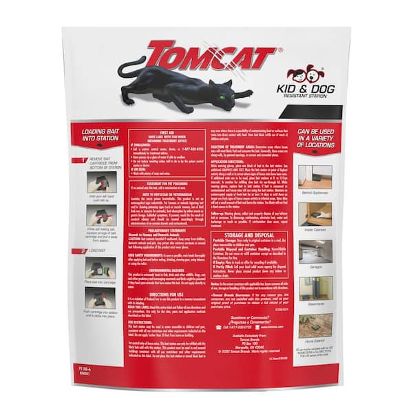 TOMCAT Secure-Kill Rat Trap, Features Aggressive Secure Catch Design to Trap  and Kill, 1 Trap 0360810 - The Home Depot