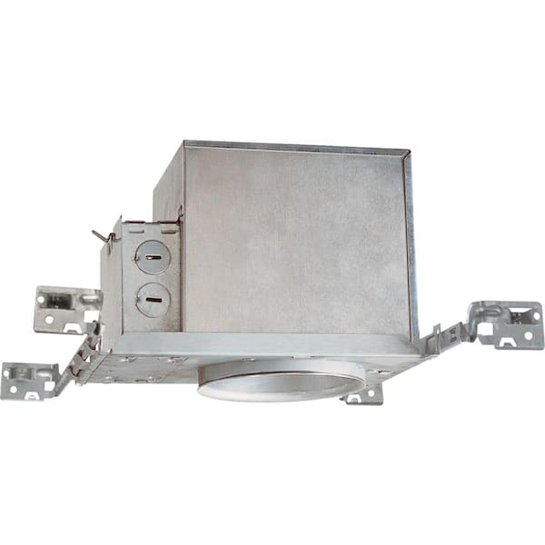 Contractor Select 4 in. New Construction IC Rated Recessed Housing with Push-In Electrical Connectors