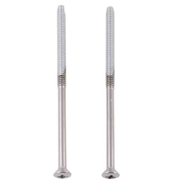 Pair of Longer Escutcheon Trim Screws in Stainless