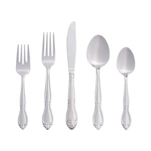 Skandia Mantra Satin Fade 20 Piece Flatware Set (Service for 4) SFB16M20SN  - The Home Depot