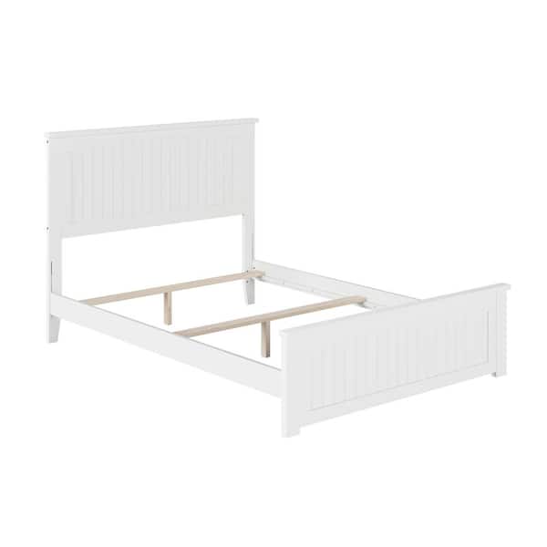 AFI Nantucket White Full Traditional Bed with Matching Foot Board
