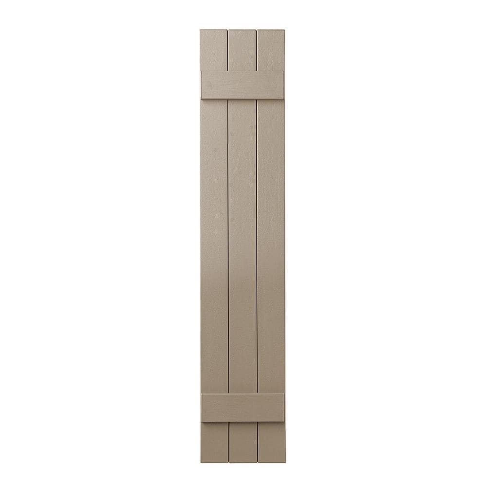 Ply Gem 11 In. X 47 In. Polypropylene Plastic 3-Board Closed Board And ...