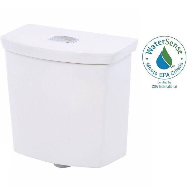 American Standard H2Option 1.0/1.6 GPF Dual Flush Toilet Tank Only in White