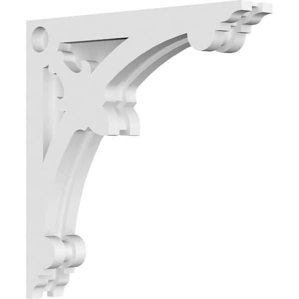 Ekena Millwork 1-7/8 in. x 12 in. x 12 in. PVC Sellek Corbel
