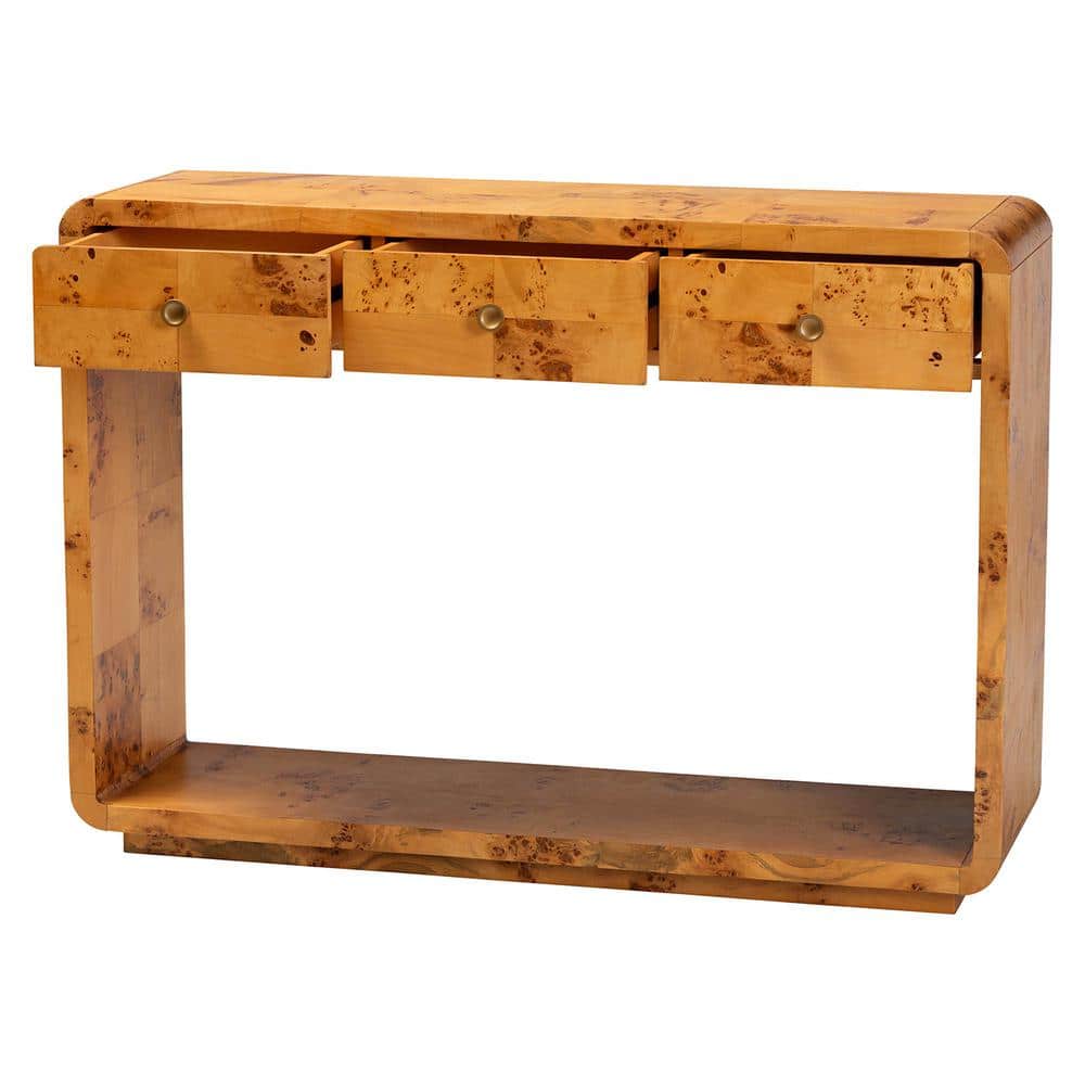 Burl Wood Console Target Foyer Table Ogden Burled Wood Accent