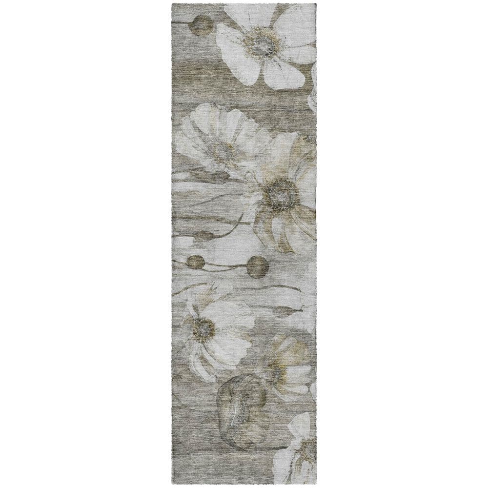 Dream Shag Premium Machine Washable Abstract ADS712 Taupe 2 ft. x 7 ft. Runner Rug price history on PriceWatchPro