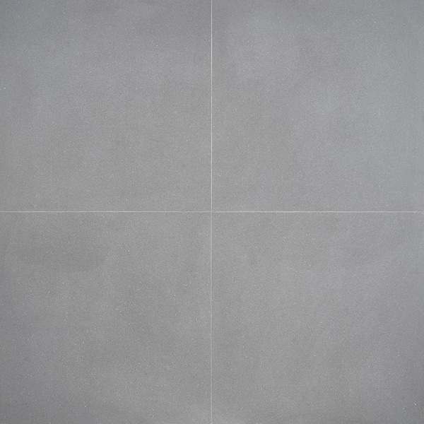 Ivy Hill Tile Terra Italia Gris 23.62 in. x 23.62 in. Honed Marble Terrazzo Floor and Wall Tile (3.87 sq. ft./Each)